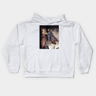 Tristan and Isolde - Arthur Rackham Kids Hoodie